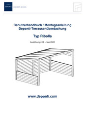 Deponti Ribolla Benutzerhandbuch / Montageanleitung