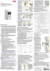 ABB ACS355 Kurzanleitung