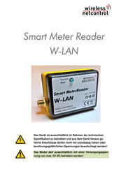 Wireless Netcontrol Smart Meter Reader W-LAN Bedienungsanleitung