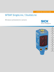 SICK WTB4F SingleLine Betriebsanleitung