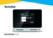 TechniSat DIGITRADIO 10 IR Bedienungsanleitung