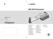 Bosch GDE 28 D Professional Originalbetriebsanleitung