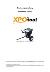 XPOtool GT1507 Bedienungsanleitung