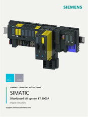 Siemens simatic et 200sp Kompaktbetriebsanleitung