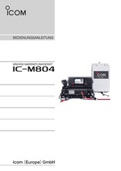 ICON IC-M804 Bedienungsanleitung