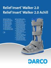 darco Relief Insert Walker 2.0 Achill Bedienungsanleitung