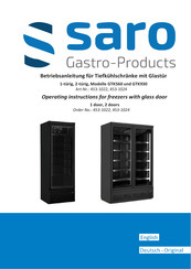 Saro 453-1022 Betriebsanleitung