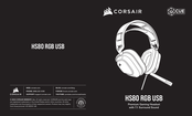 Corsair HS80 RGB USB Bedienungsanleitung