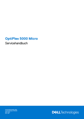 Dell OptiPlex 5000 Micro Servicehandbuch