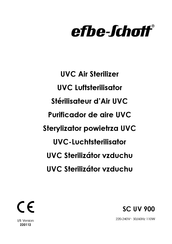 EFBE-SCHOTT SC UV 900 Bedienungsanleitung