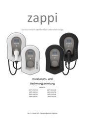Myenergi ZAPPI-2H22UB Installations- Und Bedienungsanleitung