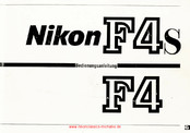 Nikon F4S Anleitung