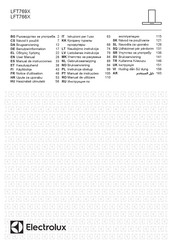 Electrolux LFT769X Benutzerinformation