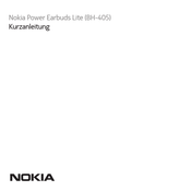 Nokia BH-405 Kurzanleitung
