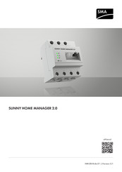 Sma SUNNY HOME MANAGER 2.0 Bedienungsanleitung