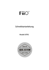 Fiio HL01767.SE Schnellstartanleitung