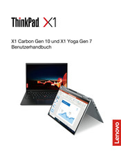 Lenovo ThinkPad X1 Carbon Gen 10 Benutzerhandbuch