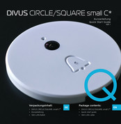 Divus CIRCLE small C Kurzanleitung