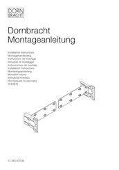 Dornbracht various 12 340 97090 Montageanleitung