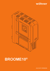 wohner BROOME10 60Classic Bedienungsanleitung