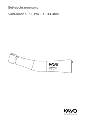 KaVo SURGmatic S15 L Pro Gebrauchsanweisung