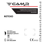 CAMP RETEXO Bedienungsanleitung