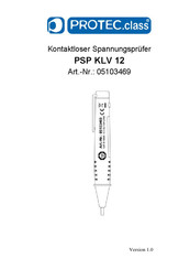 PROTEC.class PSP KLV 12 Bedienungsanleitung