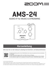 Zoom AMS-24 Kurzanleitung
