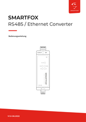 SMARTFOX RS485 Ethernet Converter Bedienungsanleitung