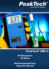 PeakTech 5310 A Bedienungsanleitung