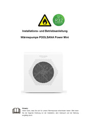 Poolsana Power Mini Installation Und Betriebsanleitung