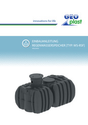 GEO plast WS-RSF06000 Einbauanleitung