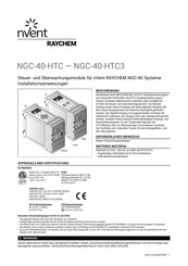 nVent RAYCHEM NGC-40-HTC Installationsanweisungen