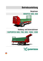 FARMTECH SUPERFEX 600 Betriebsanleitung
