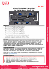 BGS technic 9071 Bedienungsanleitung