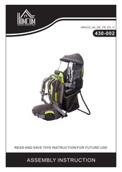 HOMCOM 430-002 Montageanleitung