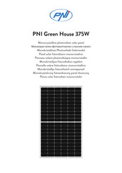 PNI Green House 375W Benutzerhandbuch
