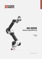 Rainbow Robotics RB10-1300EA2 Bedienungsanleitung
