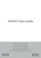 KRION SMART 2C ROBLE CENIZA 80 Vormontage-Installation Und Benutzer Anleitung