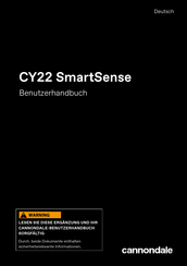 Cannondale CY22 SmartSense Benutzerhandbuch