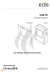 EOS LSG 10 ET Montage- Und Gebrauchsanweisungen