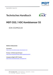 MDT Technologies MDT CO2 / VOC Kombisensor 55 Technisches Handbuch