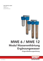 eder MWE 12 Original Bedienungsanleitung