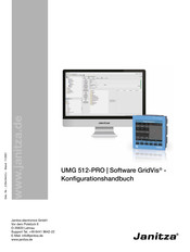 janitza UMG 512-PRO Konfigurationshandbuch