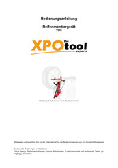 XPOtool 61909 Bedienungsanleitung