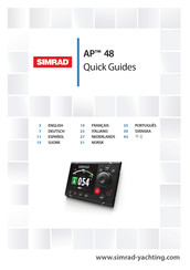 Simrad AP48 Kurzanleitung