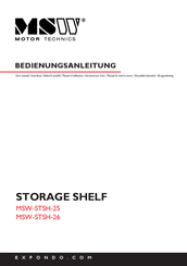 Expondo MSW-STSH-26 Bedienungsanleitung