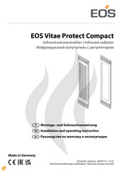EOS Vitae Protect Compact Montage- Und Gebrauchsanweisungen
