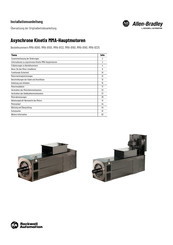Rockwell Automation Allen-Bradley MMA-Serie Installationsanleitung