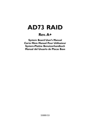DFI AD73 RAID A+ Benutzerhandbuch